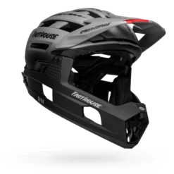 Bell Super Air R Mips Full Face Helmet - Matte/Gloss Grey/Black Fasthouse 22 Bell Super Air R Mips Full Face Helmet - Matte/Gloss Grey/Black Fasthouse -CycloPro Shop BEHSUPAIRRMATGLSGRYBLA7