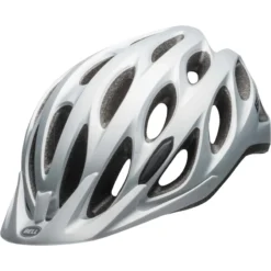 Bell Tracker MTB Helmet - 53-60cm - Matt Silver -CycloPro Shop BEHTRAMATSIL 2