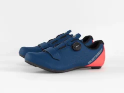 Bontrager Circuit Road Shoes - Nautical Navy/Coral -CycloPro Shop BontragerCircuitRoad 34132 E Alt3