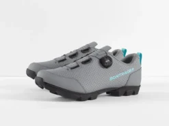 Bontrager Evoke MTB Shoes - Quicksilver/Miami Green