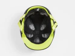 Bontrager Jet Wavecel Youth Helmet - Black/Volt -CycloPro Shop BontragerJetWaveCelYouthCE 31559 A Alt3