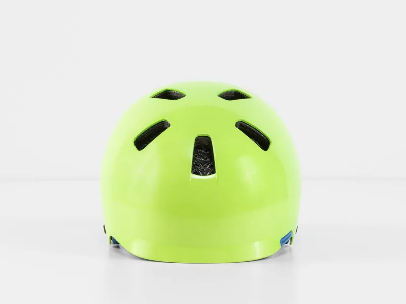 Bontrager Jet Wavecel Youth Helmet - Vis Green/Royal 3 Bontrager Jet Wavecel Youth Helmet - Vis Green/Royal