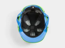 Bontrager Jet Wavecel Youth Helmet - Vis Green/Royal 14 Bontrager Jet Wavecel Youth Helmet - Vis Green/Royal -CycloPro Shop BontragerJetWaveCelYouthCE 31559 C Alt3