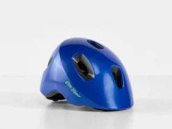 Bontrager Little Dipper Toddler Helmet - Alpine Blue/Vis Green -CycloPro Shop BontragerLittleDipperHelmetCE 30489 D Primary