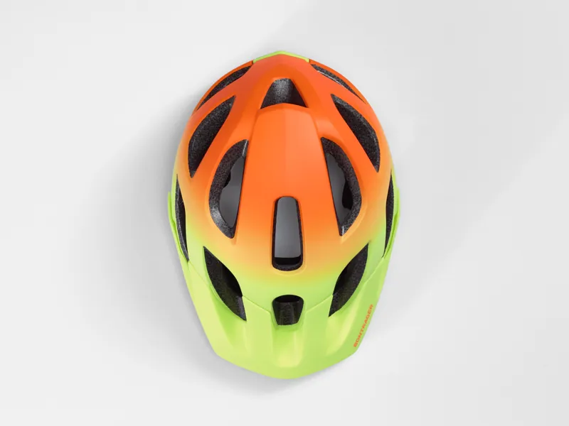 Bontrager Tyro Child Helmet - Radioactive Orange/Yellow 10 Bontrager Tyro Child Helmet - Radioactive Orange/Yellow - Image 8