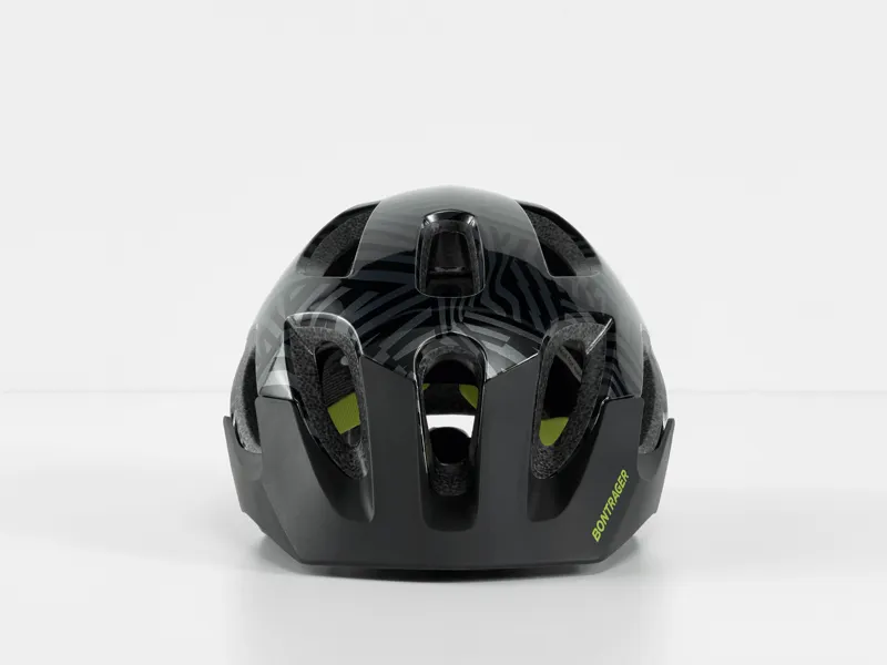 Bontrager Tyro Child Helmet - Black/Radioactive Yellow 10 Bontrager Tyro Child Helmet - Black/Radioactive Yellow - Image 8