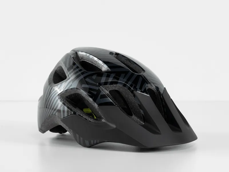 Bontrager Tyro Child Helmet - Black/Radioactive Yellow 7 Bontrager Tyro Child Helmet - Black/Radioactive Yellow - Image 5
