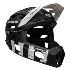 Bell Super Air R MIPS Full Face Helmet - Matt Black/White -CycloPro Shop CALBTAMESUOHTSAFRRIAPUSHE 1 2