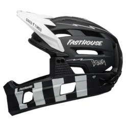 Bell Super Air R Mips Full Face Helmet - Fasthouse Black/White 22 Bell Super Air R Mips Full Face Helmet - Fasthouse Black/White -CycloPro Shop CALBTAMESUOHTSAFRRIAPUSHE 2