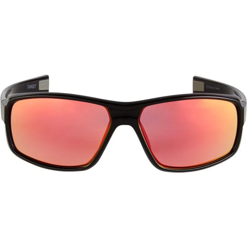 Madison Target Sunglasses - Gloss Black Frame/Pink Mirror Lens 5 Madison Target Sunglasses - Gloss Black Frame/Pink Mirror Lens - Image 3