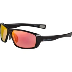 Madison Target Sunglasses - Gloss Black Frame/Pink Mirror Lens 17 Madison Target Sunglasses - Gloss Black Frame/Pink Mirror Lens -CycloPro Shop CK8804