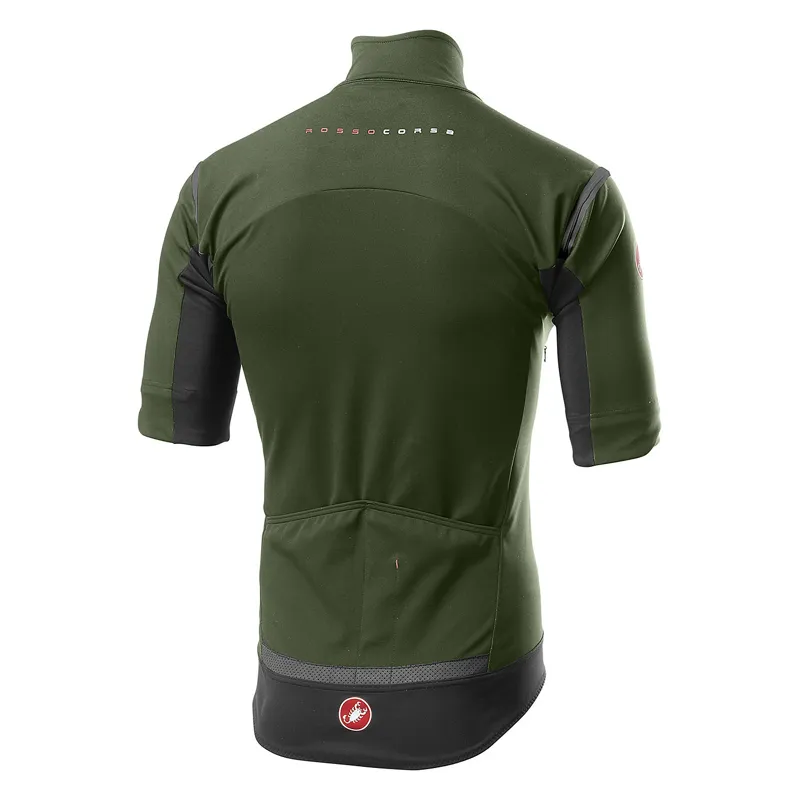 Castelli Perfetto RoS Men's Convertible Jacket - Military Green 3 Castelli Perfetto RoS Men's Convertible Jacket - Military Green