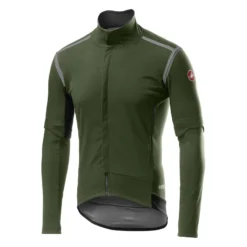 Castelli Perfetto RoS Men's Convertible Jacket - Military Green 8 Castelli Perfetto RoS Men's Convertible Jacket - Military Green -CycloPro Shop CS19501GRN 5