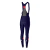 Castelli Velocissima Womens Bibtights - Savile Blue/Brilliant Pink -CycloPro Shop CS19544BLUPink 2