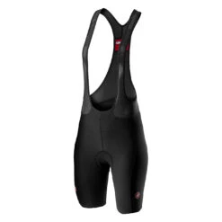 Castelli Velocissima 2 Womens Bibshorts - Black/White/Dark Grey -CycloPro Shop CS20059BLK 3