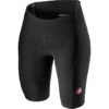 Castelli Velocissima 2 Womens Lycra Shorts - Black/Pink Fluo -CycloPro Shop CS20060BLKFluo