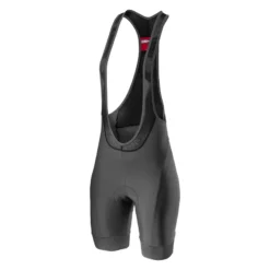 Castelli Prima Womens Bibshorts - Black/Dark Grey 8 Castelli Prima Womens Bibshorts - Black/Dark Grey -CycloPro Shop CS20062GrayCeleste