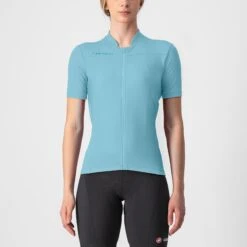 Castelli Anima 3 Women's Short Sleeve Jersey - Bordeaux/Red -CycloPro Shop CS200684981 1