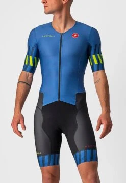 Castelli Free Sanremo 2 Men's Short Sleeve Tri Suit - Black 9 Castelli Free Sanremo 2 Men's Short Sleeve Tri Suit - Black -CycloPro Shop CS200924171 1