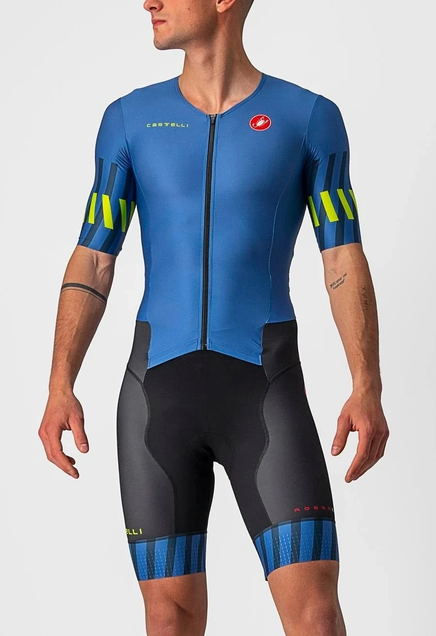 Castelli Free Sanremo 2 Men's Short Sleeve Tri Suit - Black 5 Castelli Free Sanremo 2 Men's Short Sleeve Tri Suit - Black - Image 3