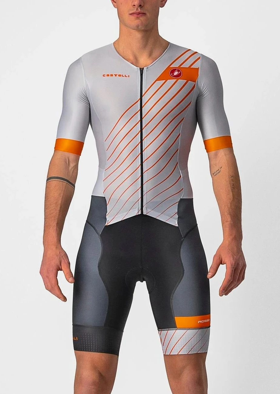 Castelli Free Sanremo 2 Men's Short Sleeve Tri Suit - Black 6 Castelli Free Sanremo 2 Men's Short Sleeve Tri Suit - Black - Image 4