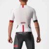 Castelli Free Speed 2 Race Top Men's Short Sleeve Jersey - White/Black