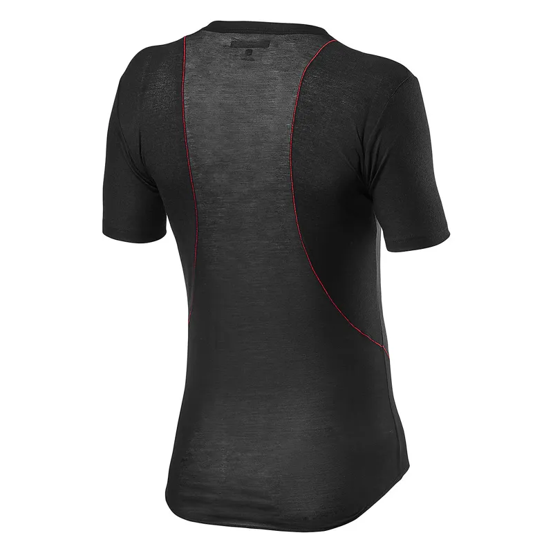 Castelli Prosecco Tech Short Sleeve Base Layer - Black 3 Castelli Prosecco Tech Short Sleeve Base Layer - Black