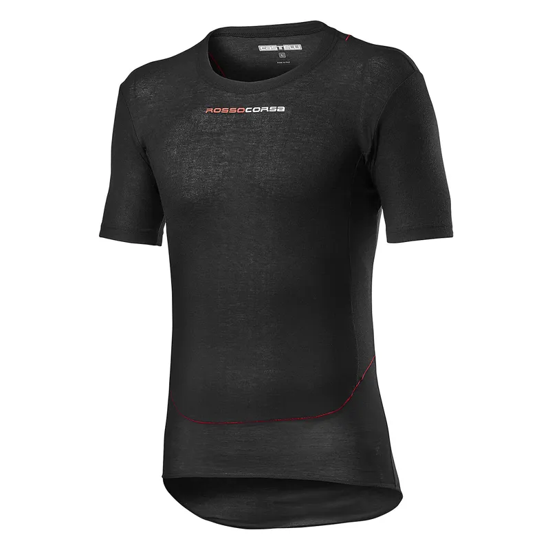 Castelli Prosecco Tech Short Sleeve Base Layer - Black 4 Castelli Prosecco Tech Short Sleeve Base Layer - Black - Image 2