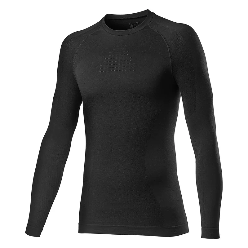 Castelli Core Seamless Long Sleeve Base Layer - Black 3 Castelli Core Seamless Long Sleeve Base Layer - Black