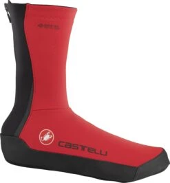 Castelli Intenso UL Windproof Shoecovers - Yellow Fluo -CycloPro Shop CS20538RED 4