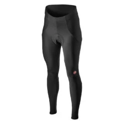 Castelli Sorpasso RoS Womens Tights - Black/Reflex -CycloPro Shop CS20564BLKBrilliantPNK