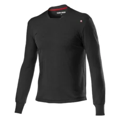 Castelli Merino Long Sleeve Technical T-Shirt - Surf Blue -CycloPro Shop CS20580BLK 1
