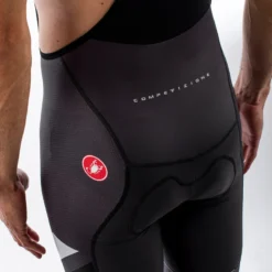 Castelli Competizione Kit Bib Shorts - Black/White/Red 19 Castelli Competizione Kit Bib Shorts - Black/White/Red -CycloPro Shop CS21007BlackWhiteRed 6