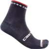 Castelli Rosso Corsa Pro 9 Socks - White 1 Castelli Rosso Corsa Pro 9 Socks - White -CycloPro Shop CS21027SavileBlue