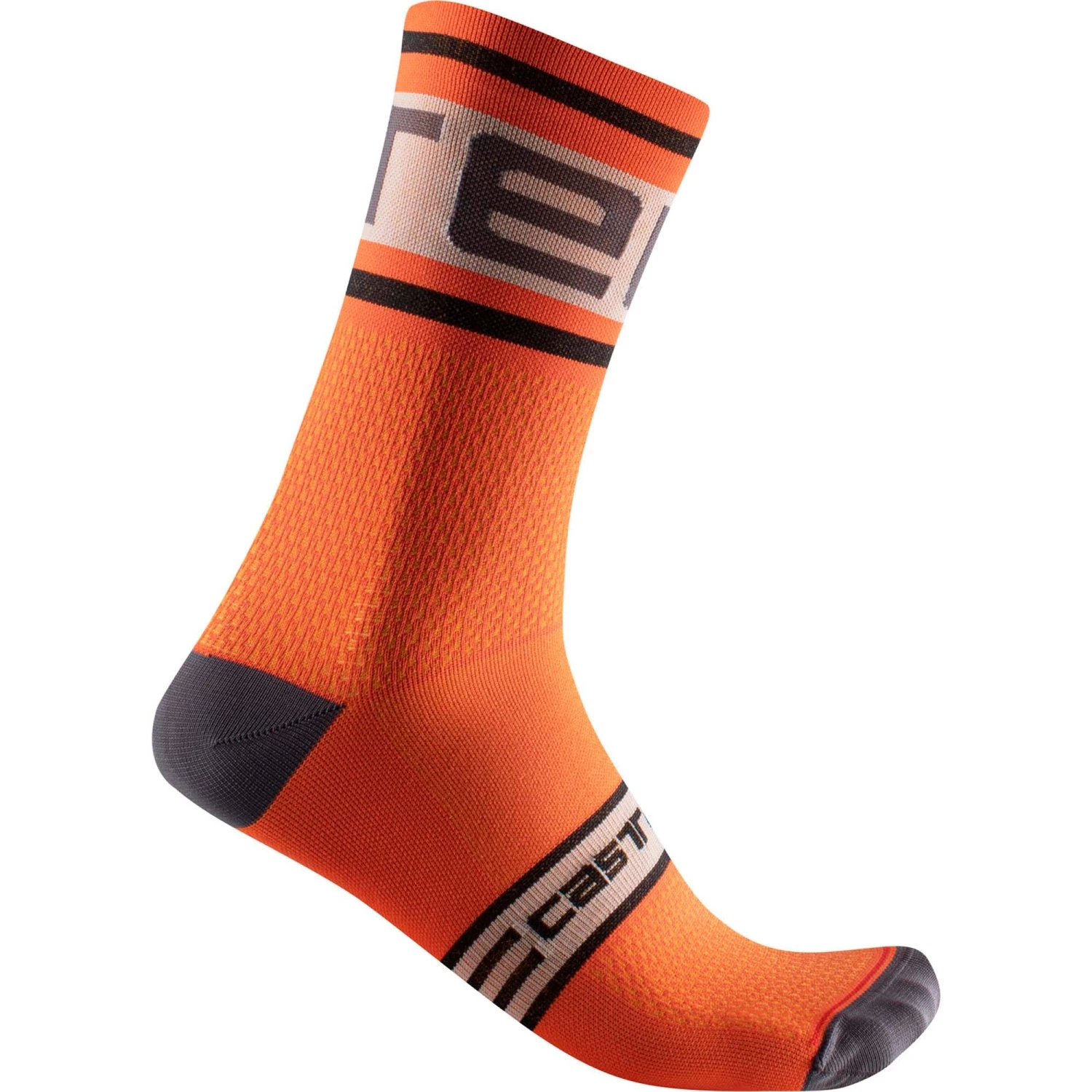 Castelli Prologo 15 Men's Socks - Black/White 4 Castelli Prologo 15 Men's Socks - Black/White - Image 2