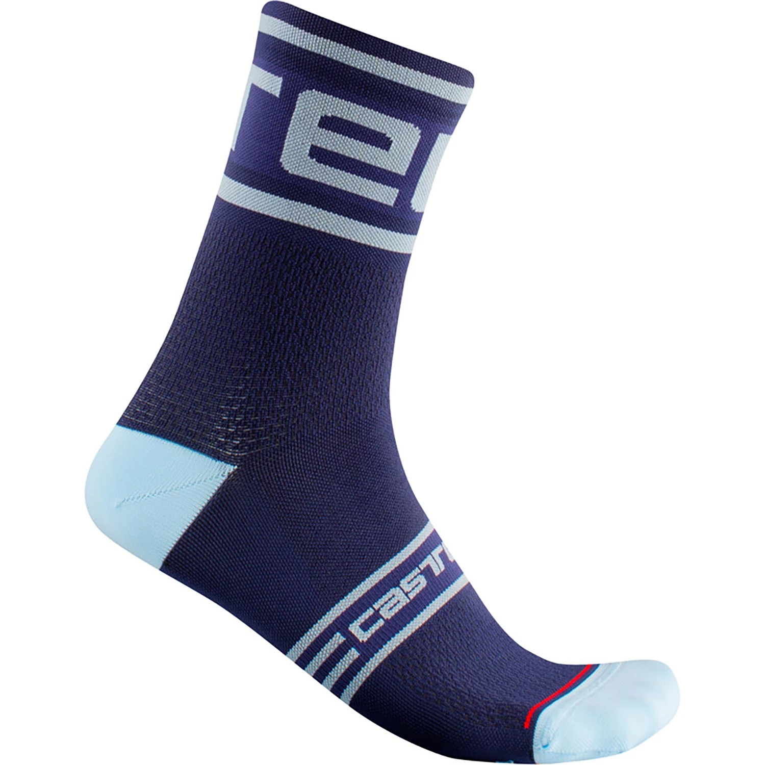 Castelli Prologo 15 Men's Socks - Black/White 5 Castelli Prologo 15 Men's Socks - Black/White - Image 3
