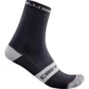 Castelli Superleggera T 12 Men's Socks - Black -CycloPro Shop CS21030SavileBlue