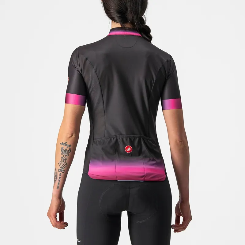 Castelli Gradient Women's Short Sleeve Jersey - Light Black 6 Castelli Gradient Women's Short Sleeve Jersey - Light Black - Image 4