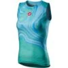 Castelli Pro Mesh Womens Sleeveless Base Layer - Azzurro Italia 1 Castelli Pro Mesh Womens Sleeveless Base Layer - Azzurro Italia -CycloPro Shop CS21060Celeste
