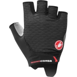 Castelli Rosso Corsa 2 Women's Mitt Gloves - Black -CycloPro Shop CS21061Black