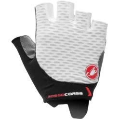 Castelli Rosso Corsa 2 Women's Mitt Gloves - Black -CycloPro Shop CS21061White