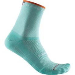Castelli Rosso Corsa 11 Women's Socks - Steel Blue/Brilliant Pink -CycloPro Shop CS2106247209 24b2d598 675e 484f b06a 33690207dab3 2