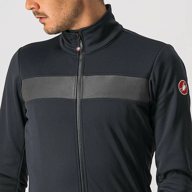 Castelli Raddoppia 3 Men's Windproof Jacket - Light Black/Black Reflex 9 Castelli Raddoppia 3 Men's Windproof Jacket - Light Black/Black Reflex - Image 7
