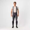 Castelli Velocissimo 5 Men's Cycling Bib Tights - Black/Silver Reflex -CycloPro Shop CS21517GraySILReflex