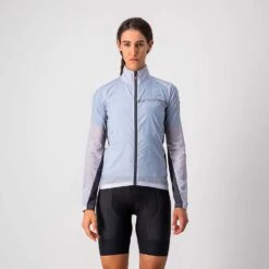 Castelli Squadra Stretch Women's Showerproof Jacket - Fiery Red/Grey 8 Castelli Squadra Stretch Women's Showerproof Jacket - Fiery Red/Grey -CycloPro Shop CS21529SILGrayGray