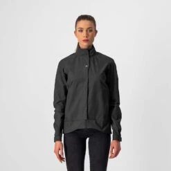 Castelli Commuter Reflex Women's Waterproof Jacket - Steel Blue