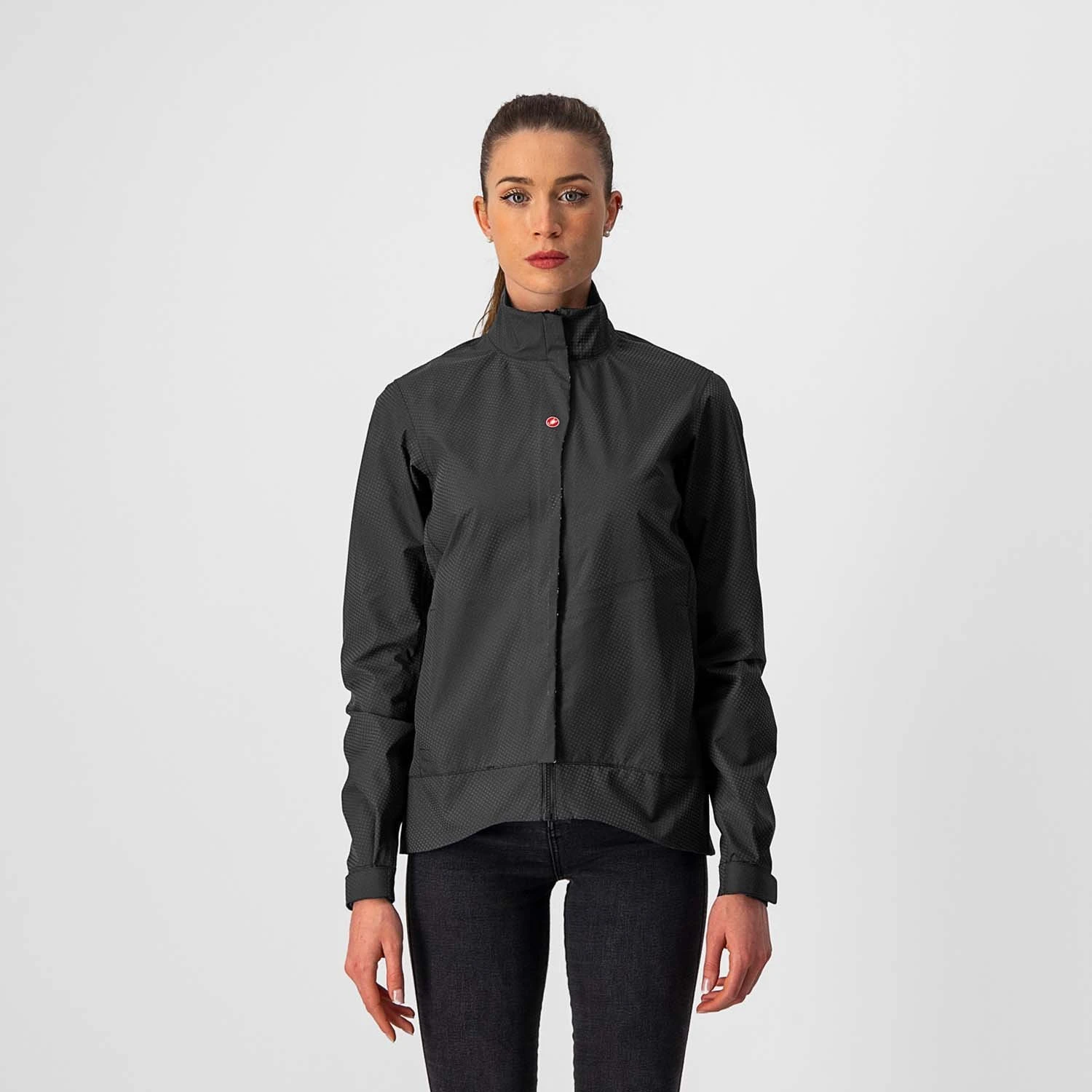 Castelli Commuter Reflex Women's Waterproof Jacket - Steel Blue 3 Castelli Commuter Reflex Women's Waterproof Jacket - Steel Blue