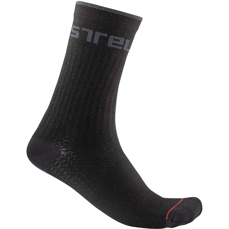 Castelli Distanza 20 Men's Socks - Black 5 Castelli Distanza 20 Men's Socks - Black - Image 3