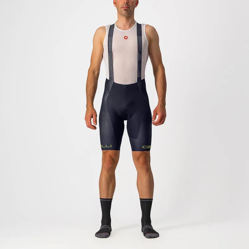 Castelli Free Aero RC Pro Men's Bib Shorts - Dark Grey/White 4 Castelli Free Aero RC Pro Men's Bib Shorts - Dark Grey/White - Image 2