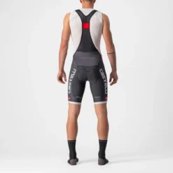 Castelli Competizione Kit Men's Bib Shorts - Dark Grey/Silver Grey -CycloPro Shop CS220030301 2